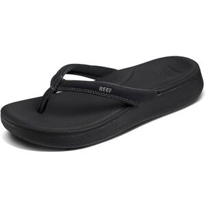 Reef Women’s Cushion Cloud Sandals in Black Size 9